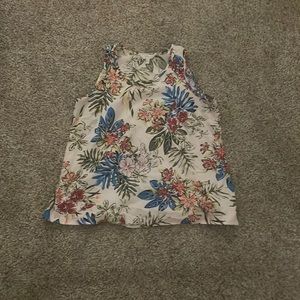 Women’s Floral Tank-Top